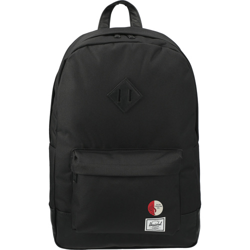 Herschel heritage backpack in black.