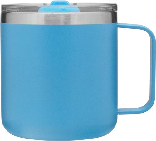 Aqua blue camper mug.