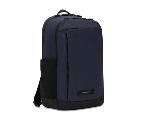 Timbuk2 laptop backpack in black.