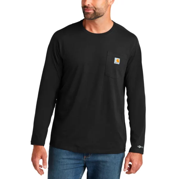Carhartt Force® Long Sleeve Pocket T-Shirt - Kotis Design