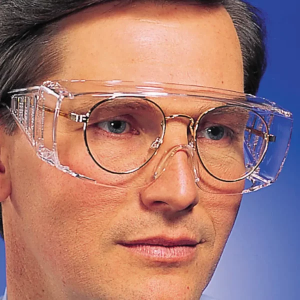 Safety glasses over prescription glasses