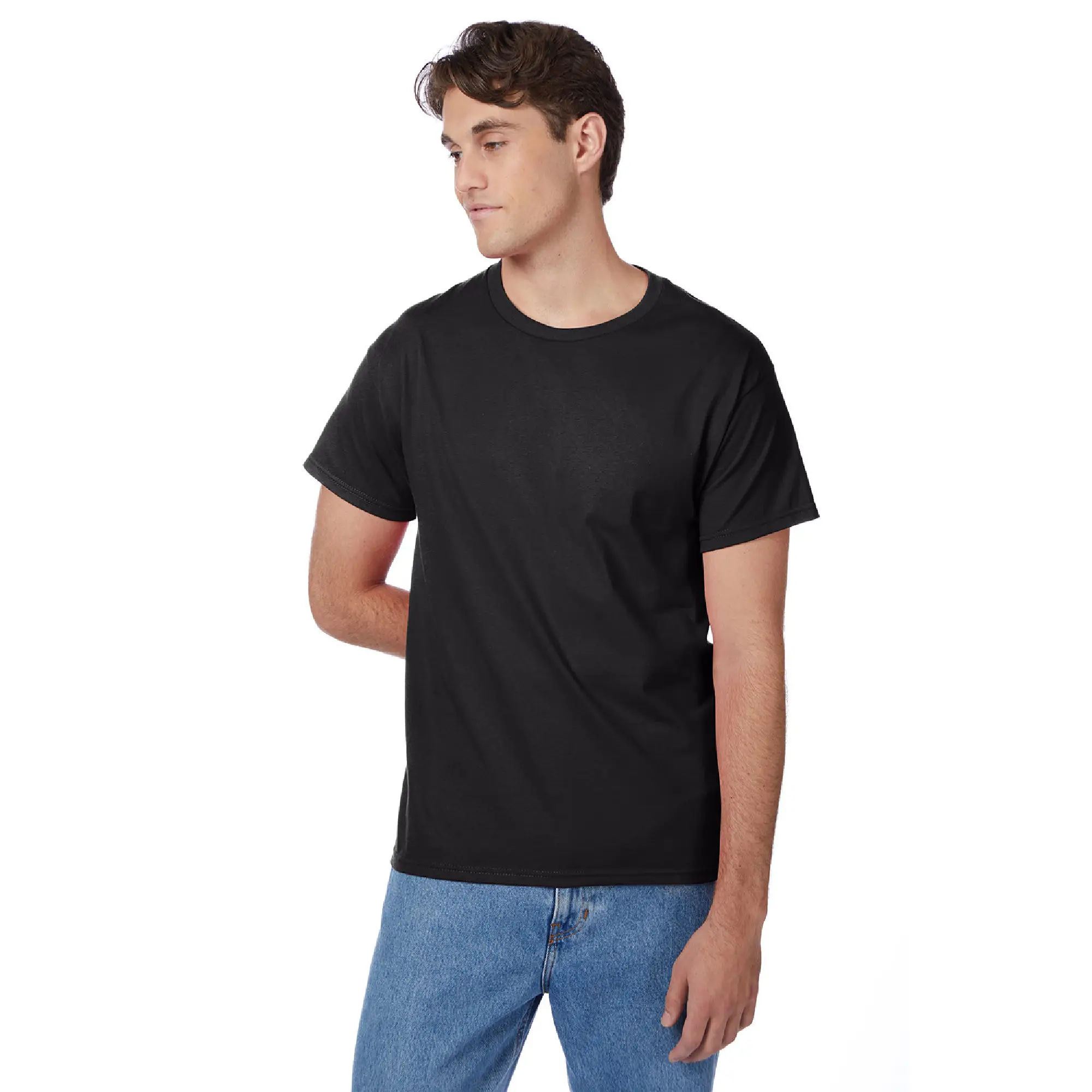 hanes men's authentic-t t-shirt front