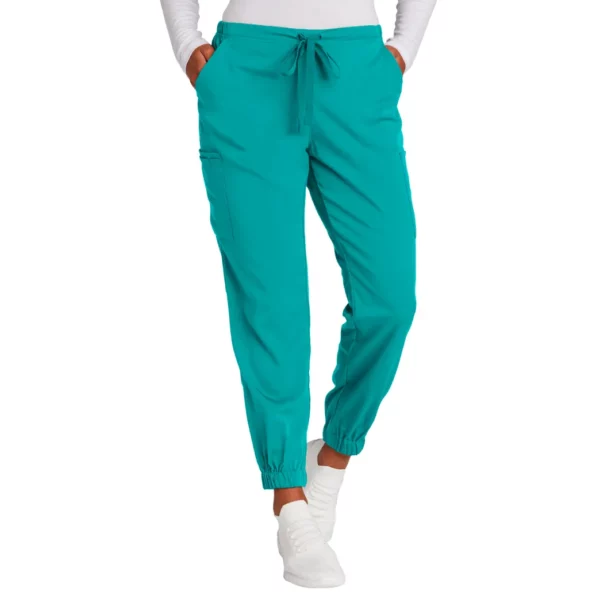 Teal Wonderwink women- premiere flex jogger pant.