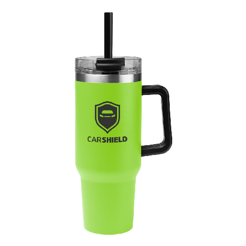 40 Oz. Intrepid Stainless Steel Tumbler in lime