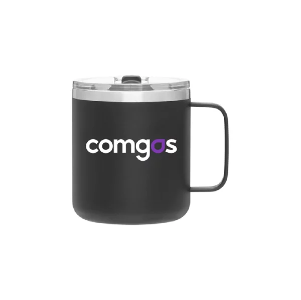 12 oz camper mug in black