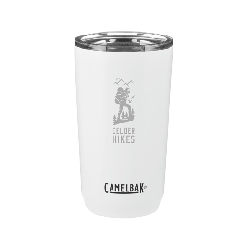 16oz camelbak copper vacuum insulated stainless in white