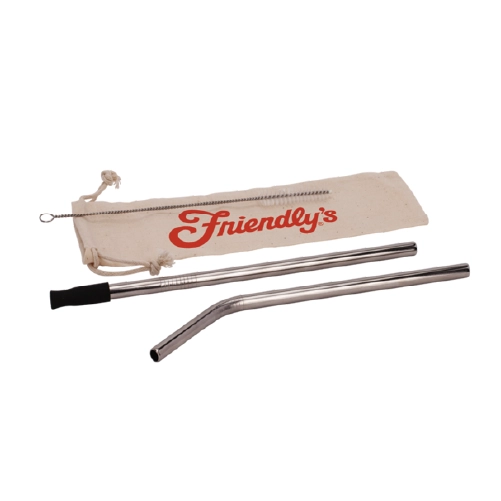 hoover stainless steel straw set