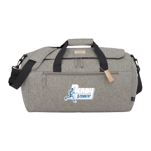 the goods recycled roll duffle bag in front