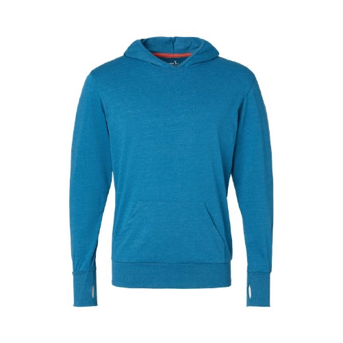 Kastlfel - RecycledSoft™ Hooded Long Sleeve T-Shirt in front