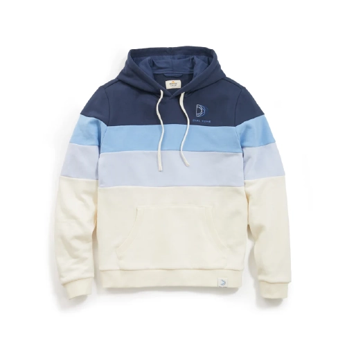 Marine Layer Custom Cut & Sew Colorblock Hoodie in front