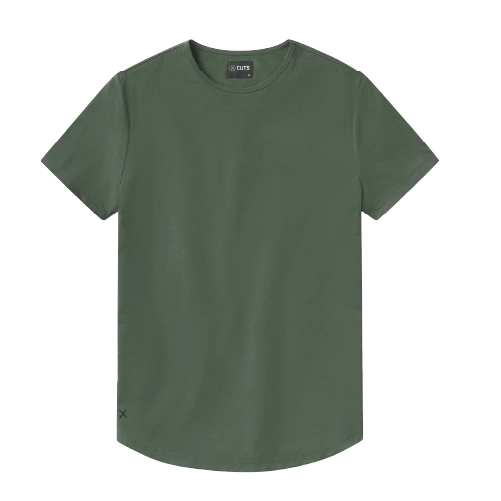 CUTS AO Curve-Hem Tee front