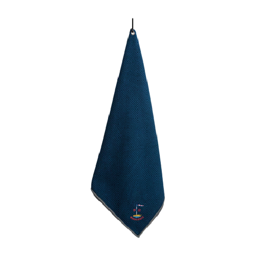 ahead microfiber golf towel navy