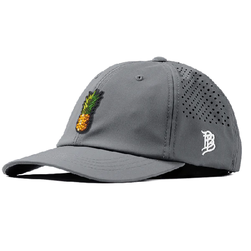 branded bills pineapple pvc performance dad hat slate