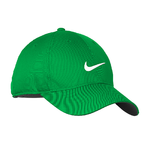 nike dri fit swoosh front cap nike green