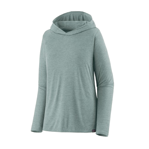 patagonia capilene cool daily hoody thermal blue front