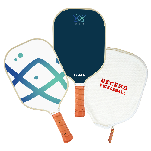 recess pickleball paddle white