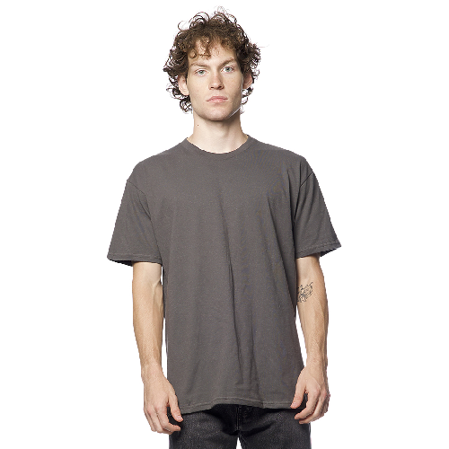 royal apparel short sleeve heavyweight tee asphalt