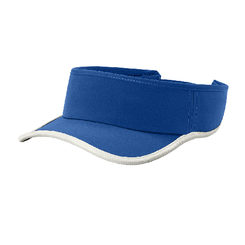 sport tek repeat visor true royal white