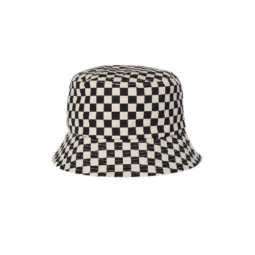 weld mfg checkerboard bucket hat black