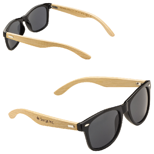 bamboo recycled polycarbonate uv400 sunglasses