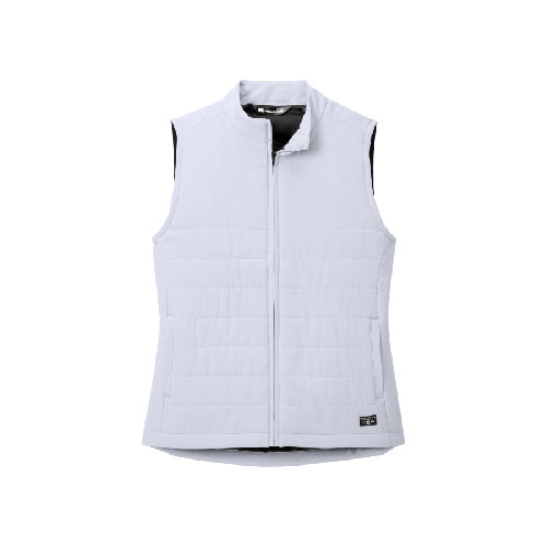 travismathew womens cold bay vest microchip gray