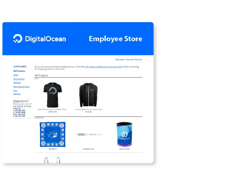 Digital Ocean Screen
